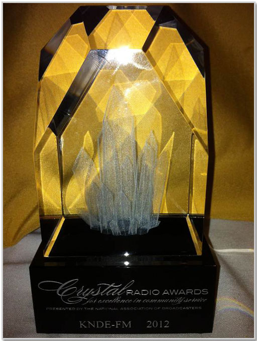 KNDE Crystal Award